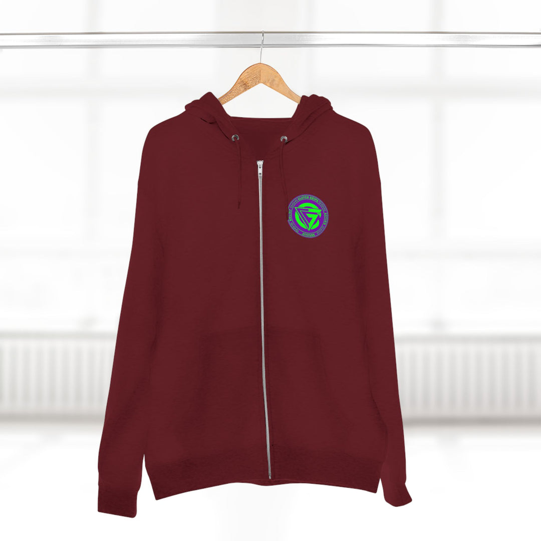 CG TIGER VS TIGER PURPLE GREEN /STAY SAVAGE ZIP UP
