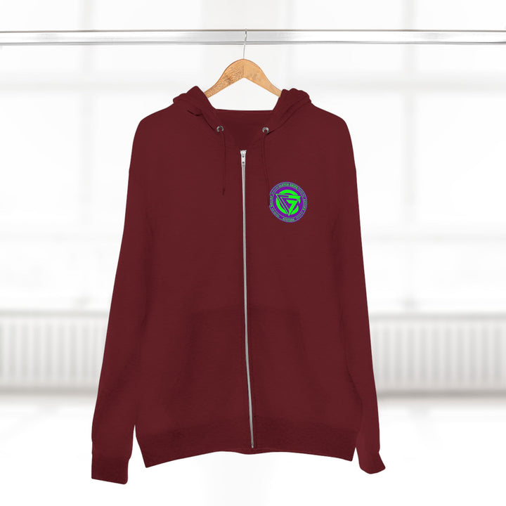 CG TIGER VS TIGER PURPLE GREEN /STAY SAVAGE ZIP UP