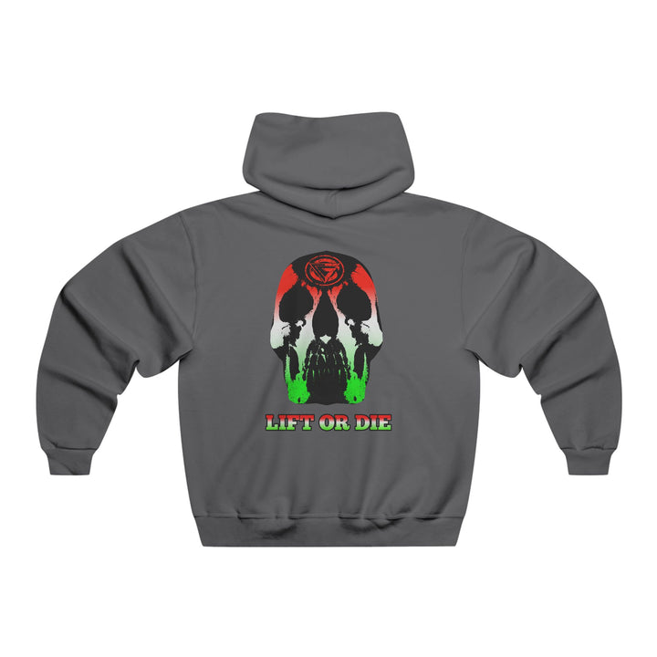 SKULLATOR- RED WHITE GREEN FADE/LIFT OR DIE