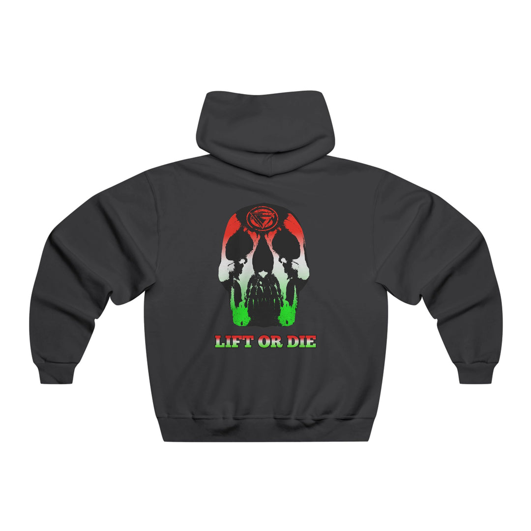SKULLATOR- RED WHITE GREEN FADE/LIFT OR DIE