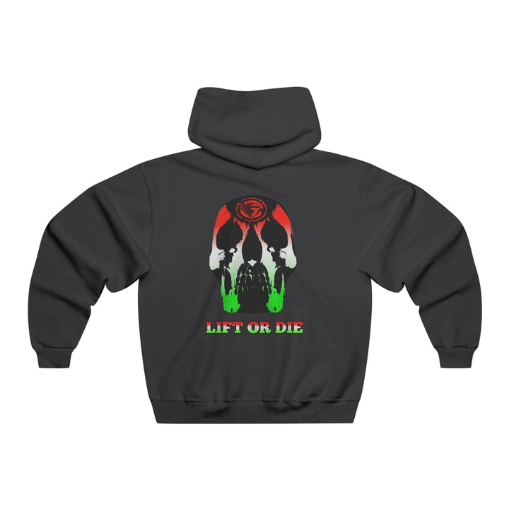 SKULLATOR- RED WHITE GREEN FADE/LIFT OR DIE