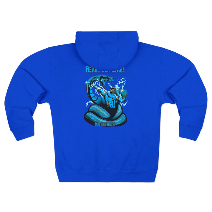 MAC VS SNAKE BLUE/READY FOR WAR ZIP UP