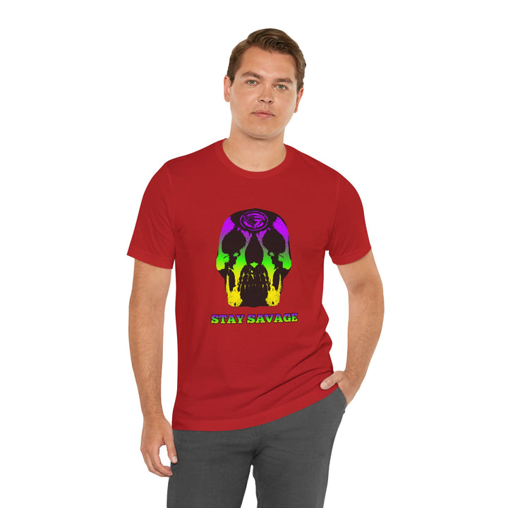 SKULLATOR YELLOW GREEN PURPLE /STAY SAVAGE