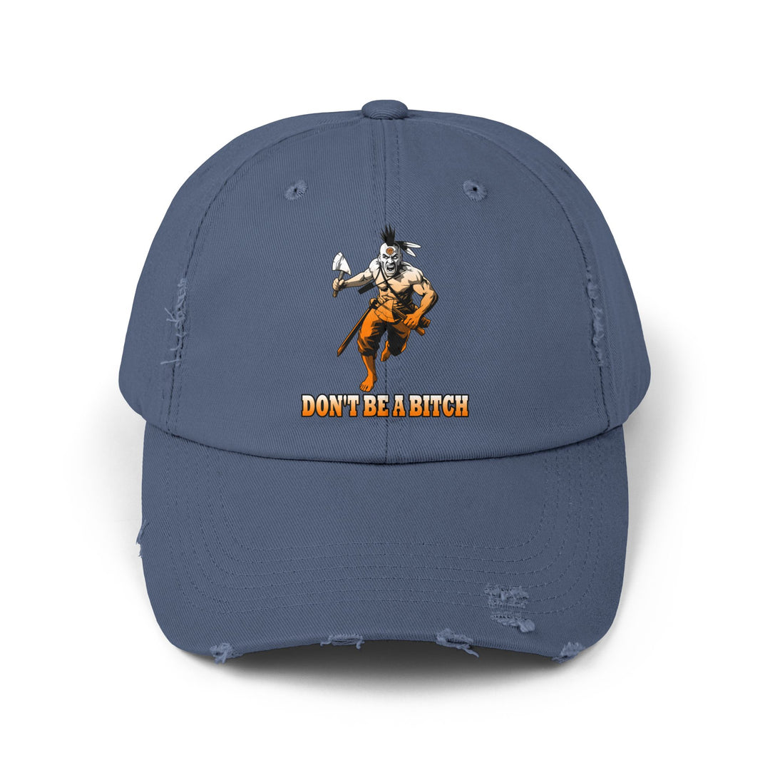 MAC BRAVE ORANGE WHITE FADE /DONT BE A BITCH CAP