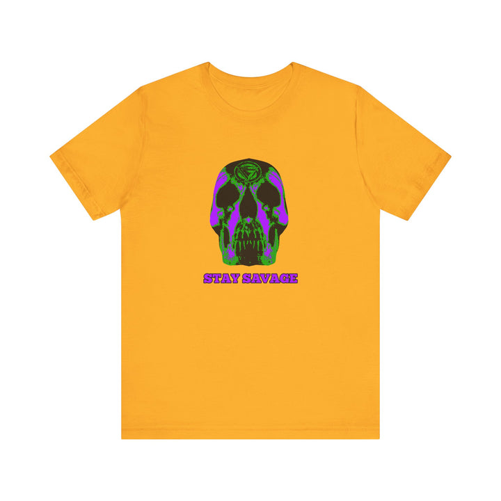 SKULLATOR PURPLE GREEN  /STAY SAVAGE
