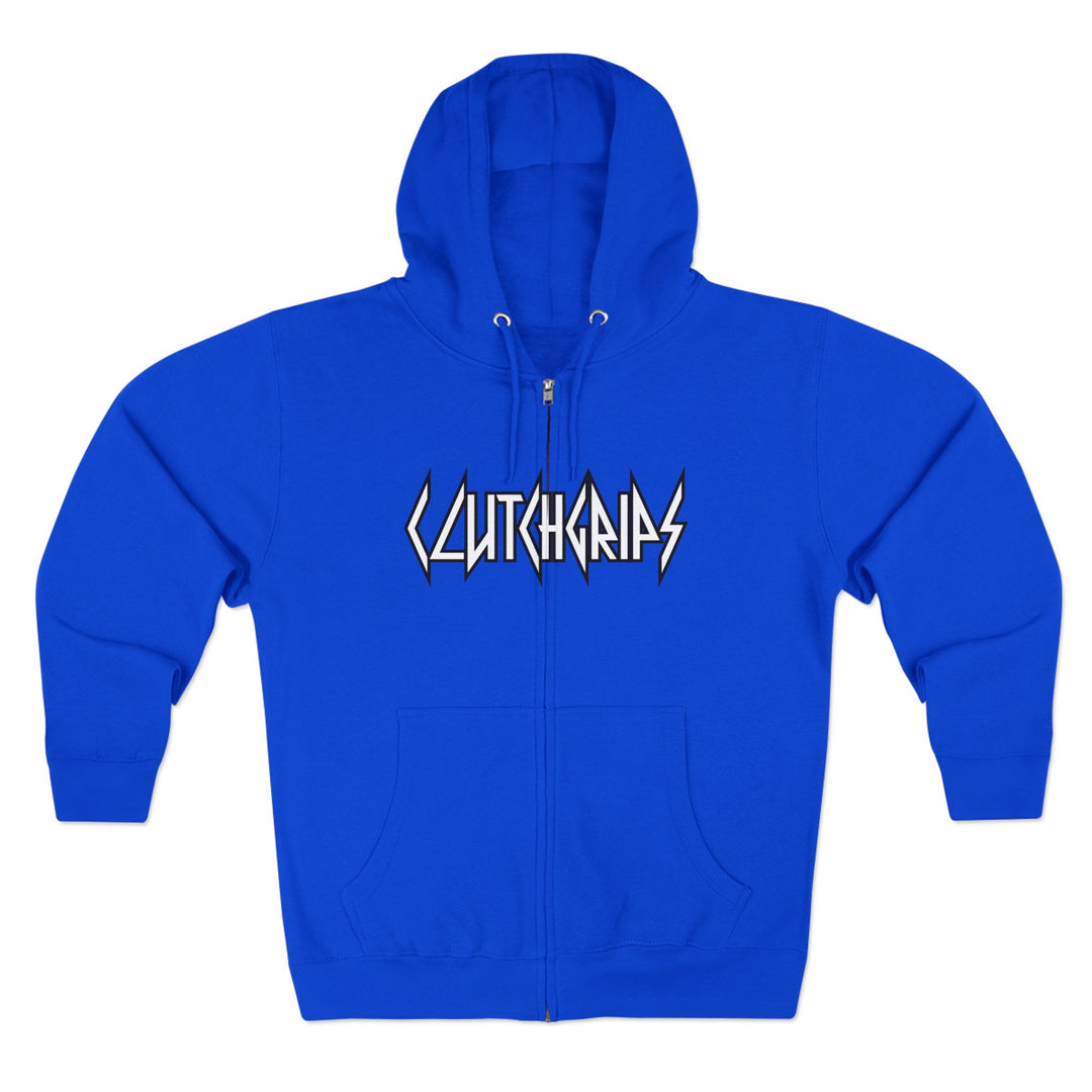 CG DRAGON BELL LIGHTNING WHITE /BELIEF ATTITUDE ACTION ZIP UP