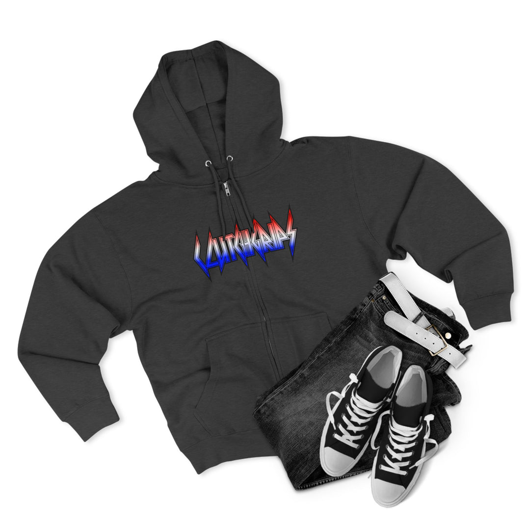 CG GRIP MASTER MAC RED WHITE BLUE FADE/STAY SAVAGE ZIP UP