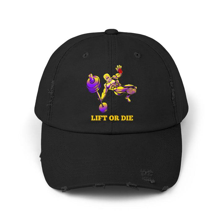 MAC JUMP GOLD PURPLE /LIFT OR DIE CAP