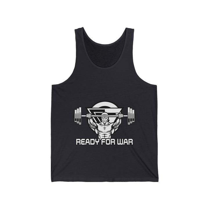 ENTER THE MAC WHITE BLACK TANK/READY FOR WAR