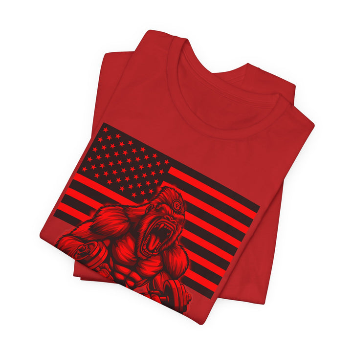 CG MAC ALPHA APE RED BLACK  /AMERICAN SAVAGE
