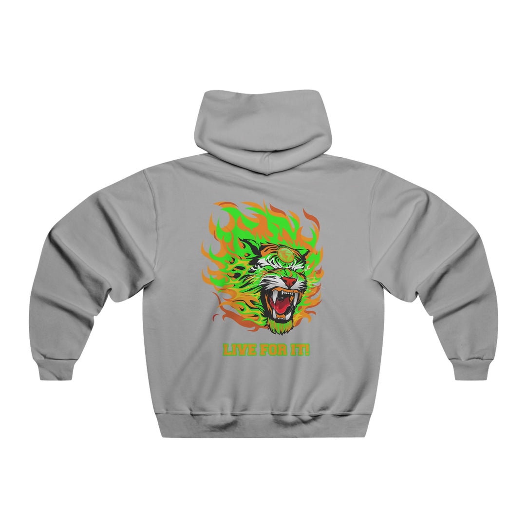 Tiger flame orange/green /live for it