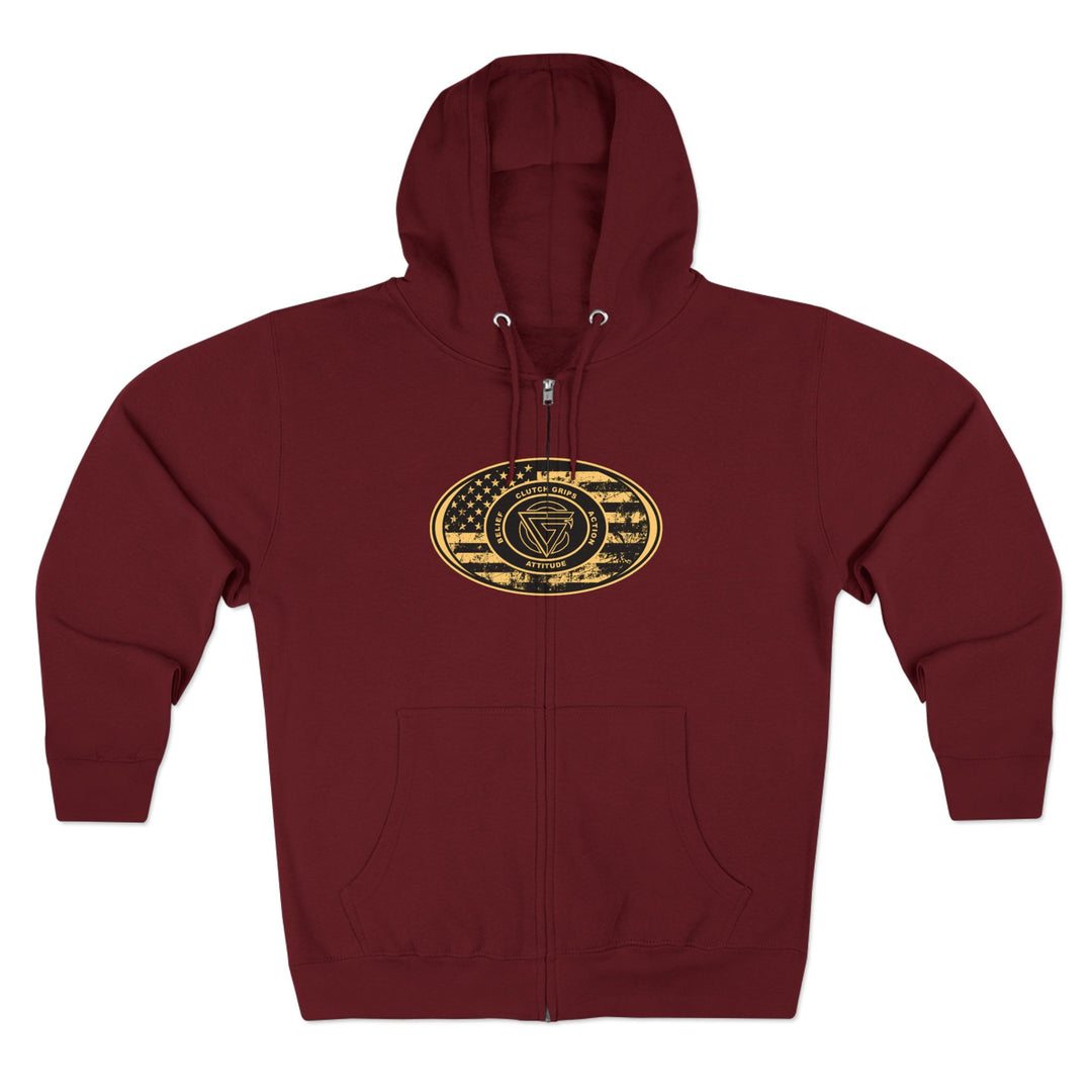 CG SKULL BANDIT DESERT SAND/I AM THE ONE ZIP/JACKET