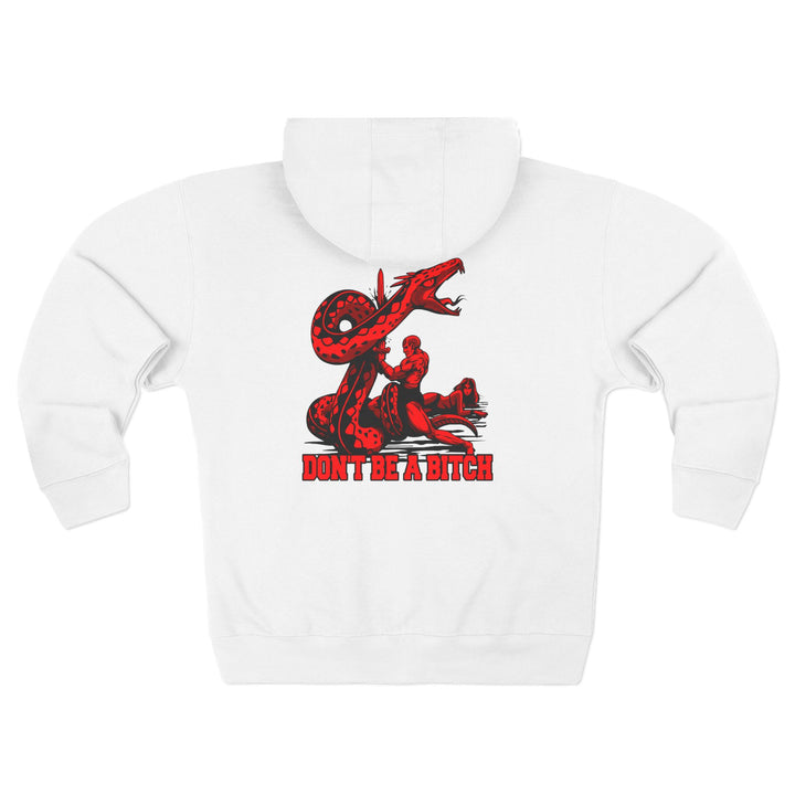 CG SERPENT SLAYER RED /DONT BE A BITCH ZIP UP