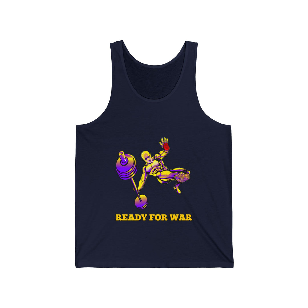 MAC-JUMP PURPLE GOLD TANK/ READY FOR WAR