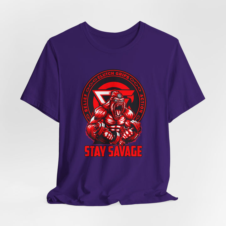 CG ALPHA RED WHITE /STAY SAVAGE