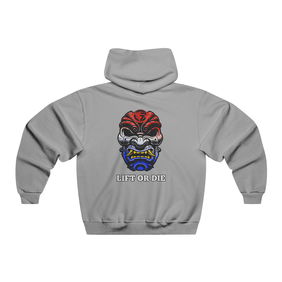 SAMURAI-MAC RED BLUE WHITE FADE /LIFT OR DIE