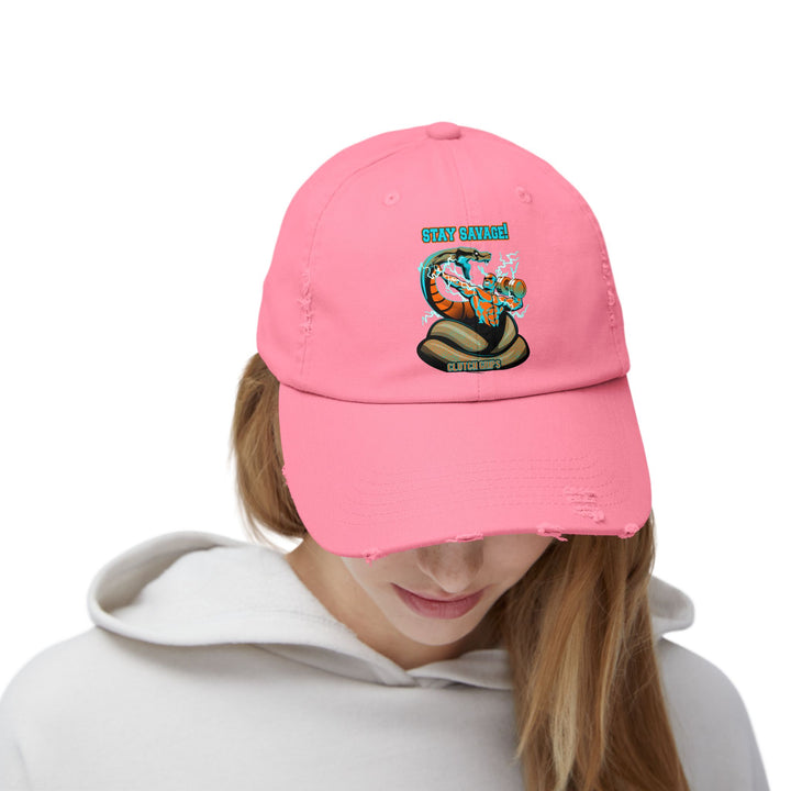 MAN VS SNAKE MIAMI STYLE/STAY SAVAGE CAP