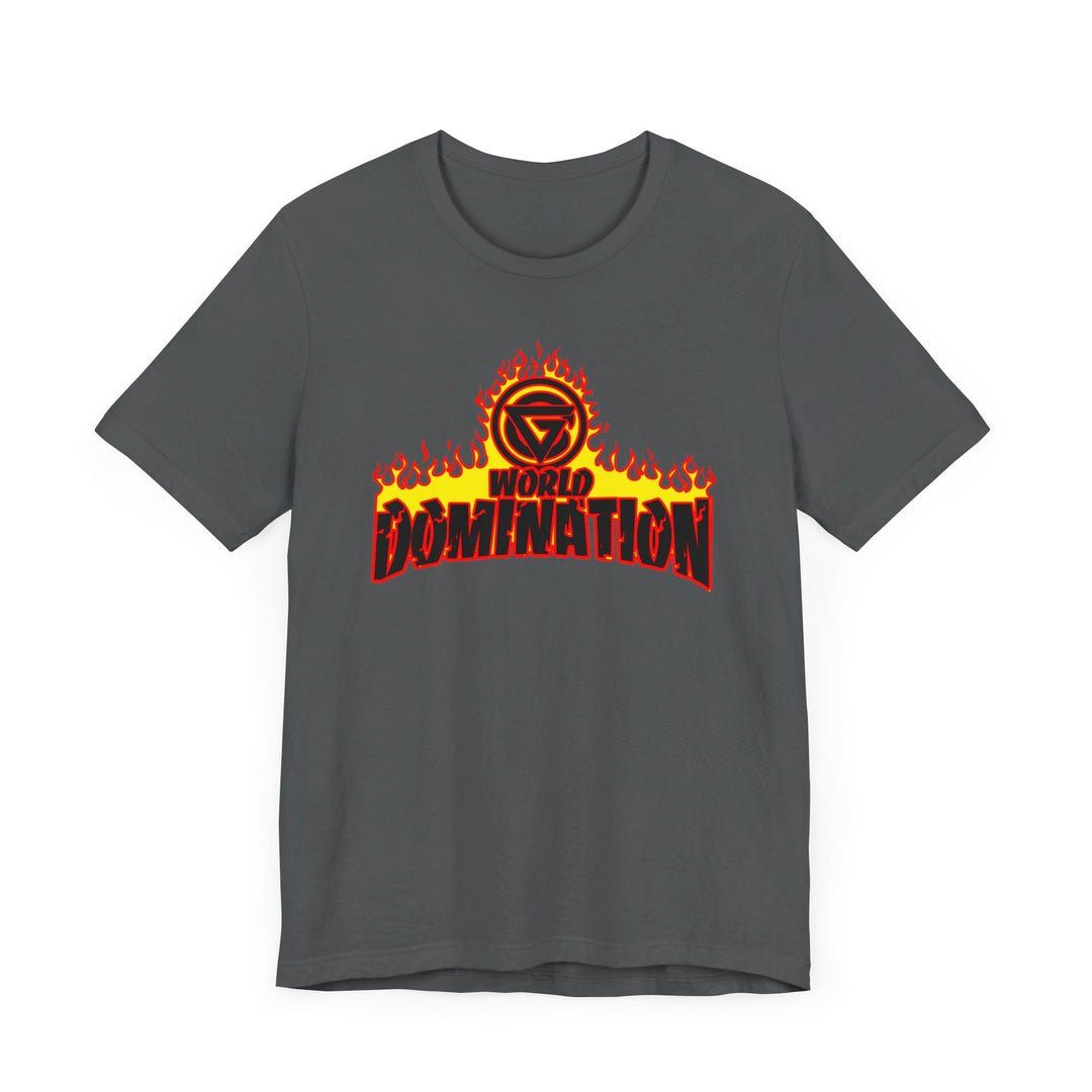 CG RED BLACK YELLOW WORLD DOMINATION