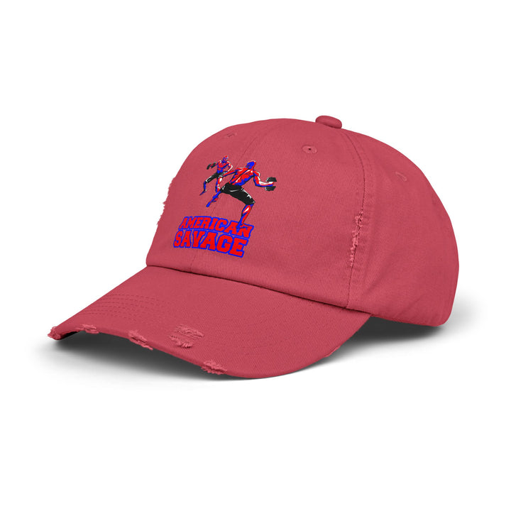CG STAND OFF RED BLUE WHITE /AMERICAN SAVAGE CAP