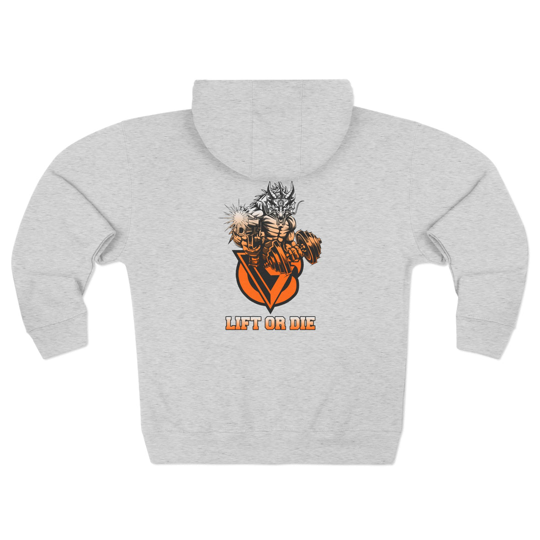 CG WICKED DRAGON ORANGE WHITE FADE /LIFT OR DIE