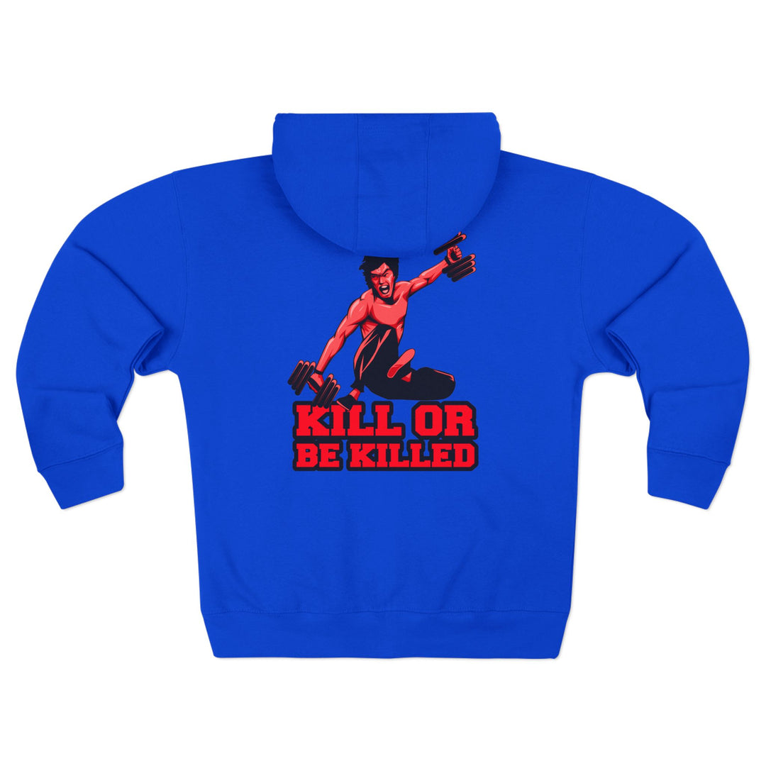 CG LIFT KICK RED /KILL OR BE KILLED ZIP UP