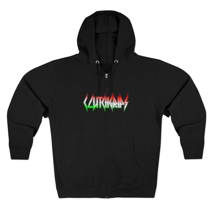 LIGHTNING KING RED WHITE GREEN /STAY SAVAGE ZIP UP