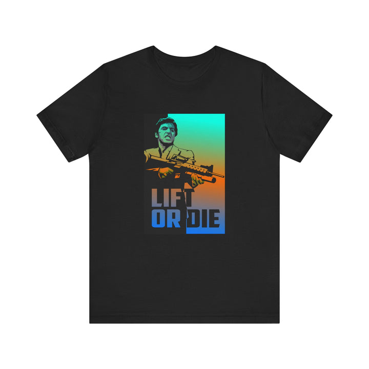CG BLUE ORANGE AQUA MAN VS MAN /LIFT OR DIE