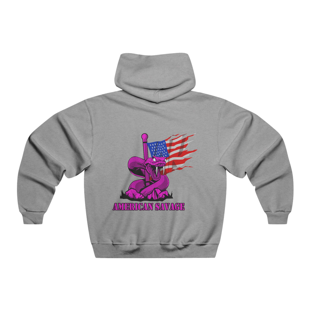 CG PATRIOTIC SNAKE FLAG BURPLE/AMERICAN SAVAGE