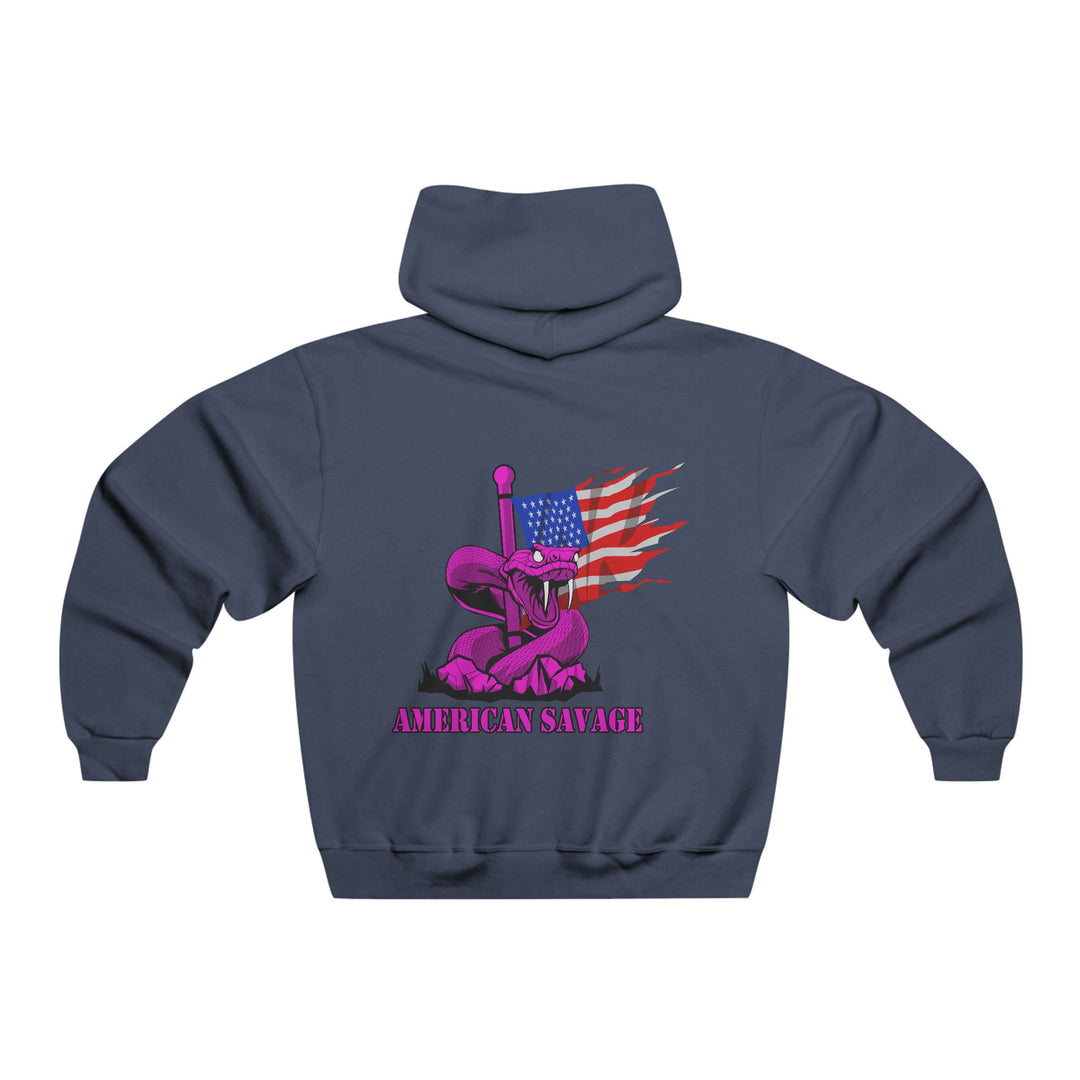 CG PATRIOTIC SNAKE FLAG BURPLE/AMERICAN SAVAGE