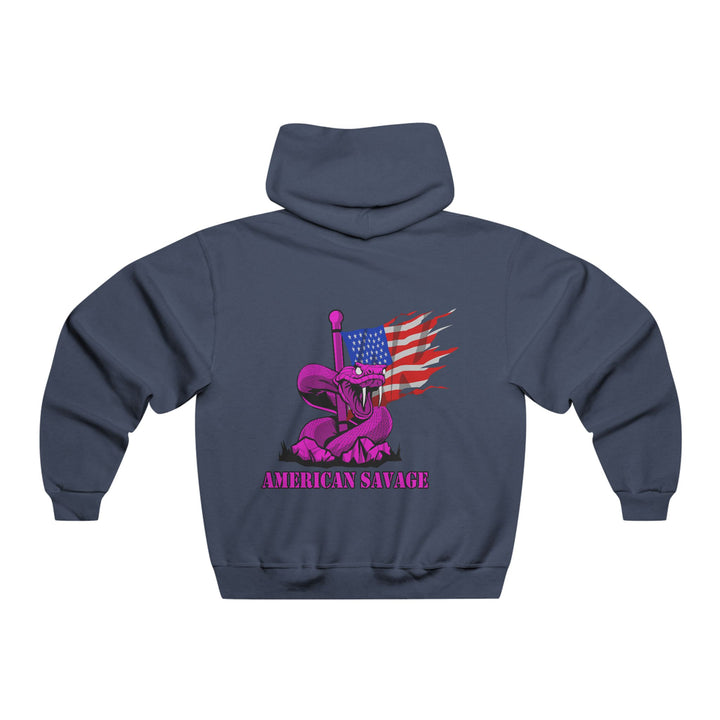 CG PATRIOTIC SNAKE FLAG BURPLE/AMERICAN SAVAGE