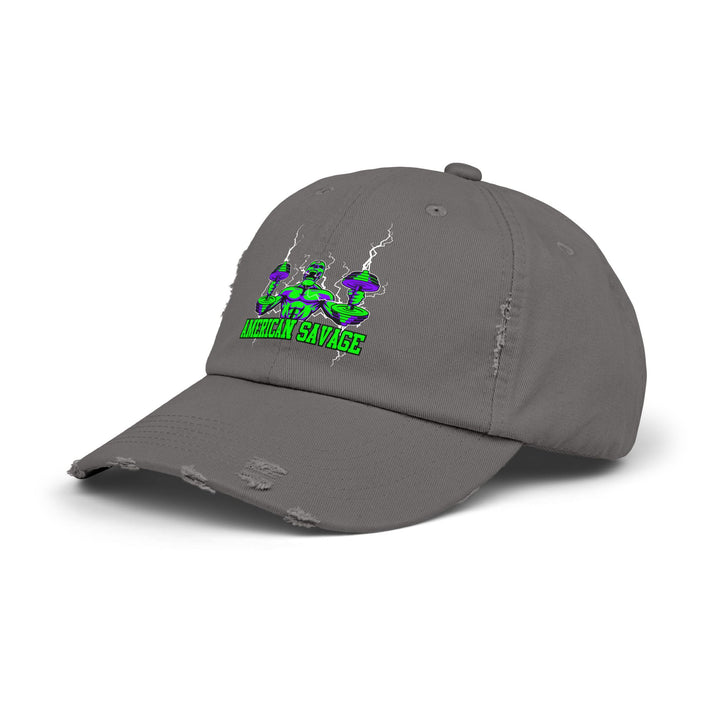 RIDE THE LIGHTNING PURPLE GREEN/AMERICAN SAVAGE CAP
