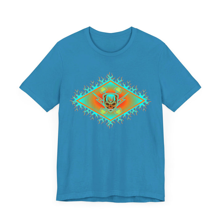 CG DIAMOND SKULLATOR MIAMI AQUA ORANGE DBL BELL