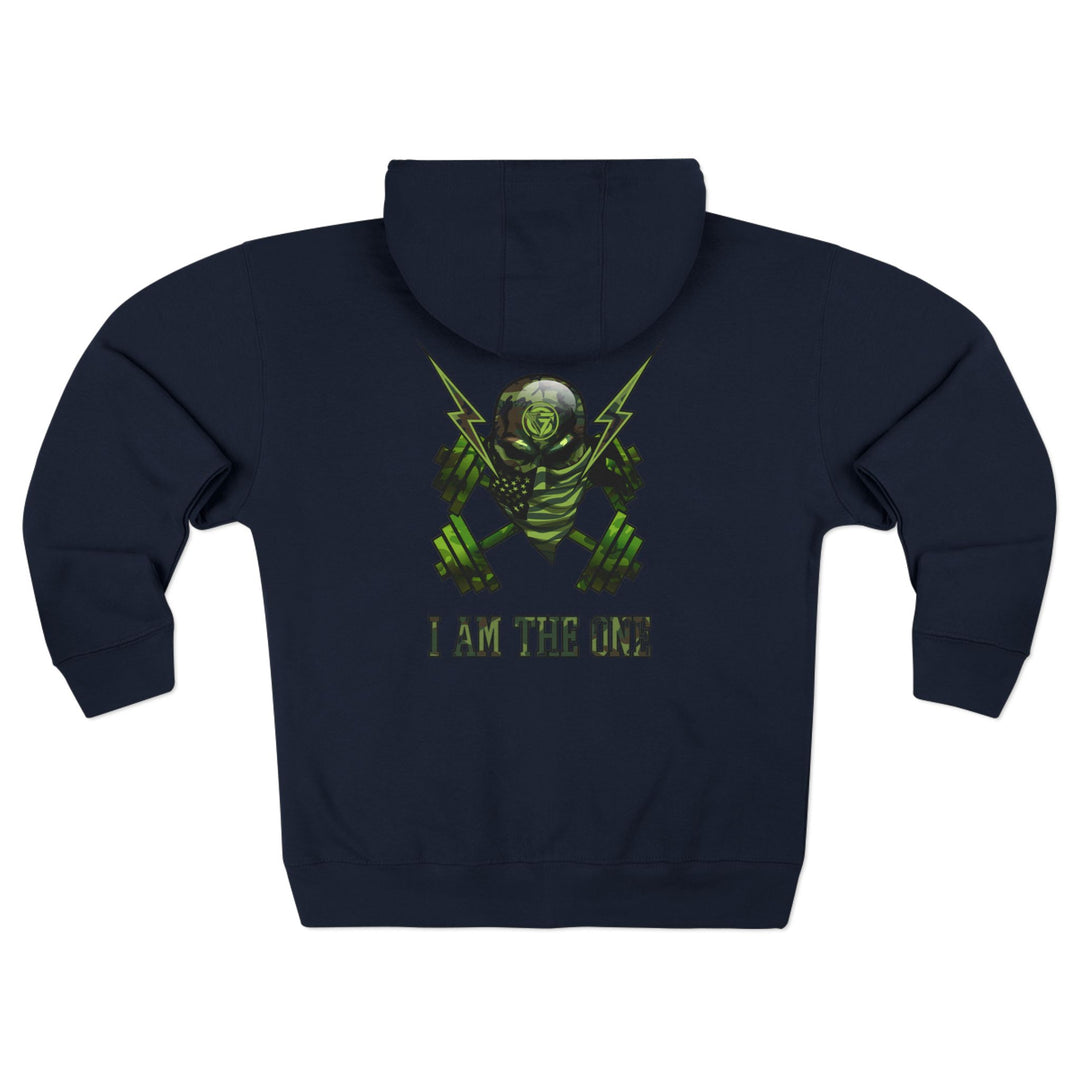 CG SKULL BANDIT FOREST CAMO/I AM THE ONE ZIP UP
