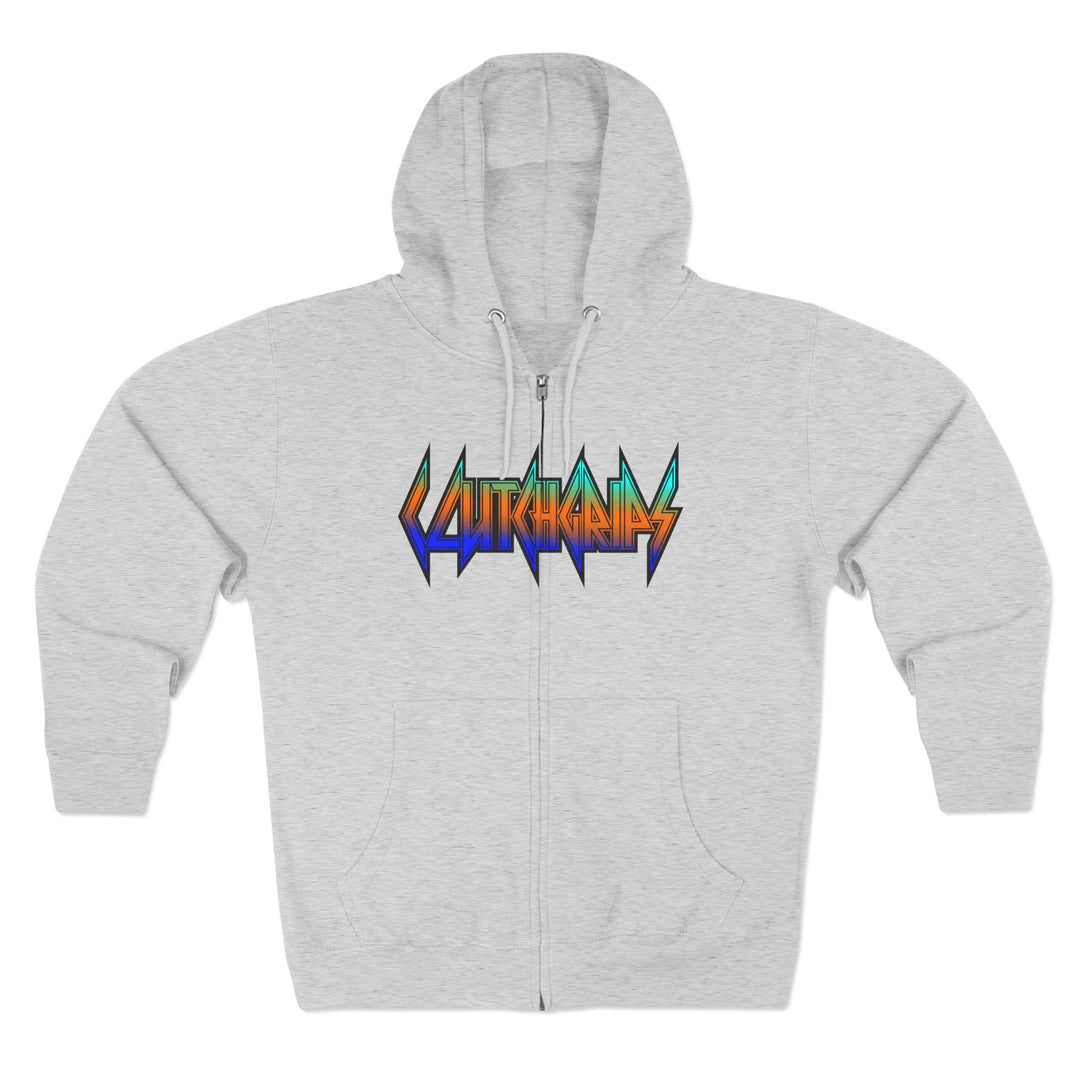 CG SERPENT SLAYER BLUE ORANGE AQUA /KILL OR BE KILLED ZIP UP