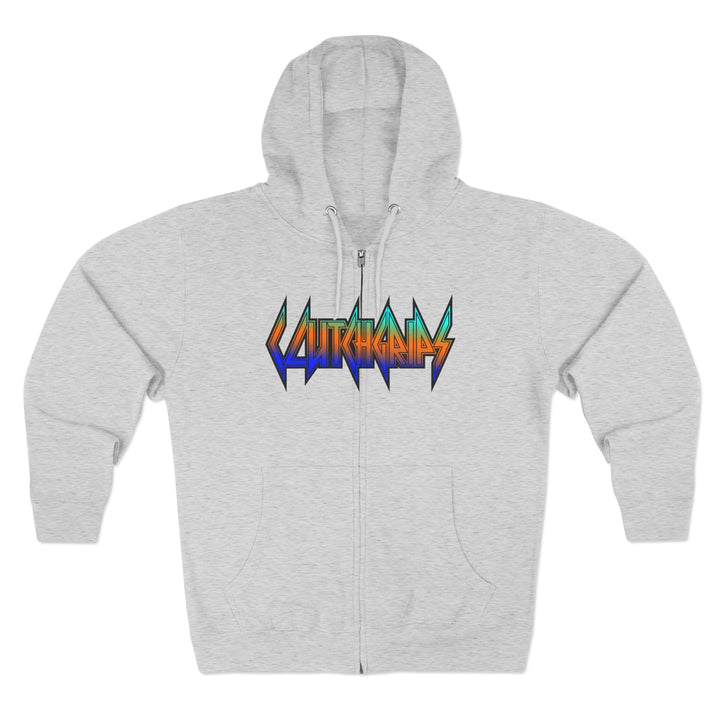CG SERPENT SLAYER BLUE ORANGE AQUA /KILL OR BE KILLED ZIP UP