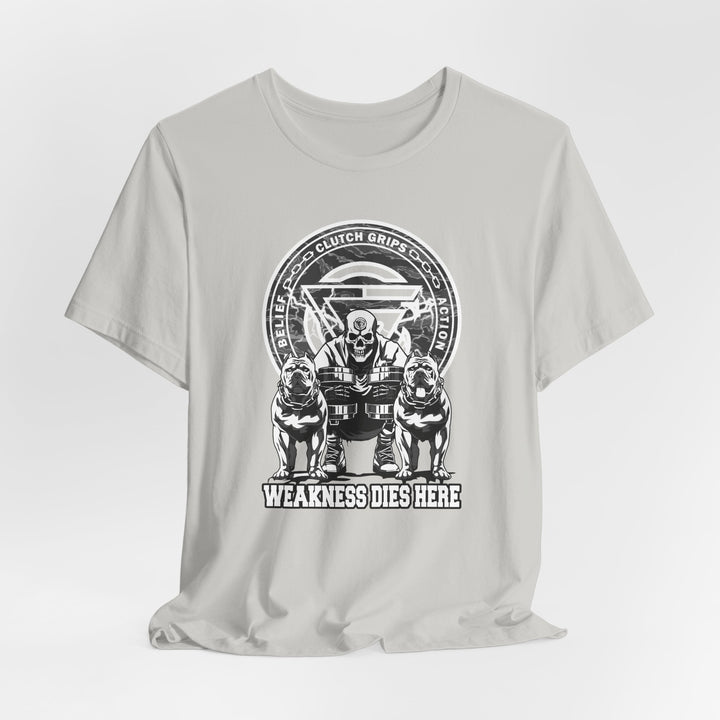 CG MAC MOTIVATOR BLACK WHITE /WEAKNESS DIES HERE