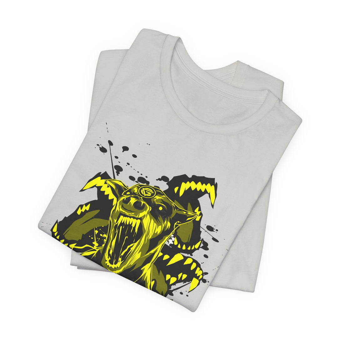 CG MAD DOG YELLOW BLACK /BORN TO HUNT BUILT TO KILL