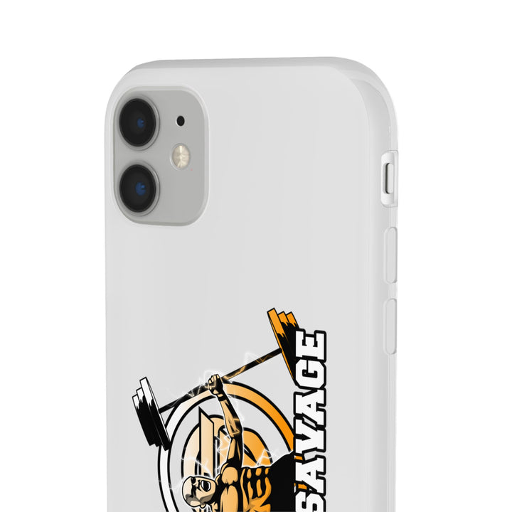 SPARTAN LIFT ORANGE WHITE PHONE CASE/STAY SAVAGE
