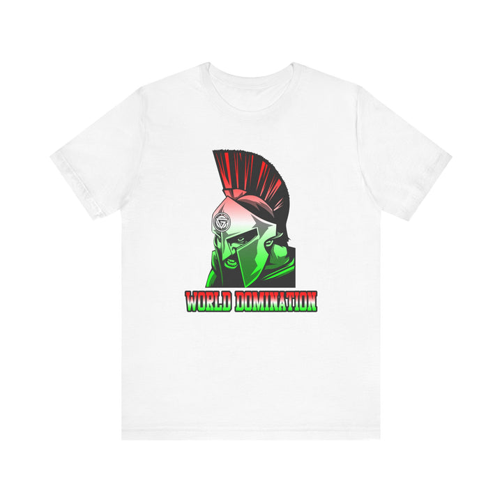 MAC SPARTAN RED WHITE GREEN /WORLD DOMINATION