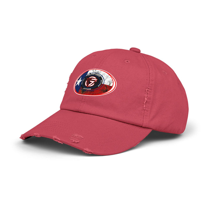 CG TEXAS FLAG LONE STAR OVAL CAP