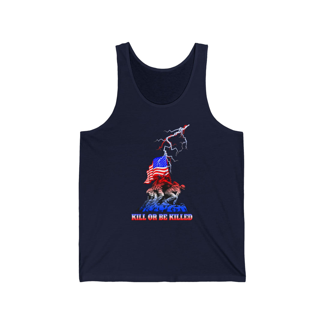 CG AMERICAN BAD ASS RED WHITE BLUE FADE /KILL OR BE KILLED