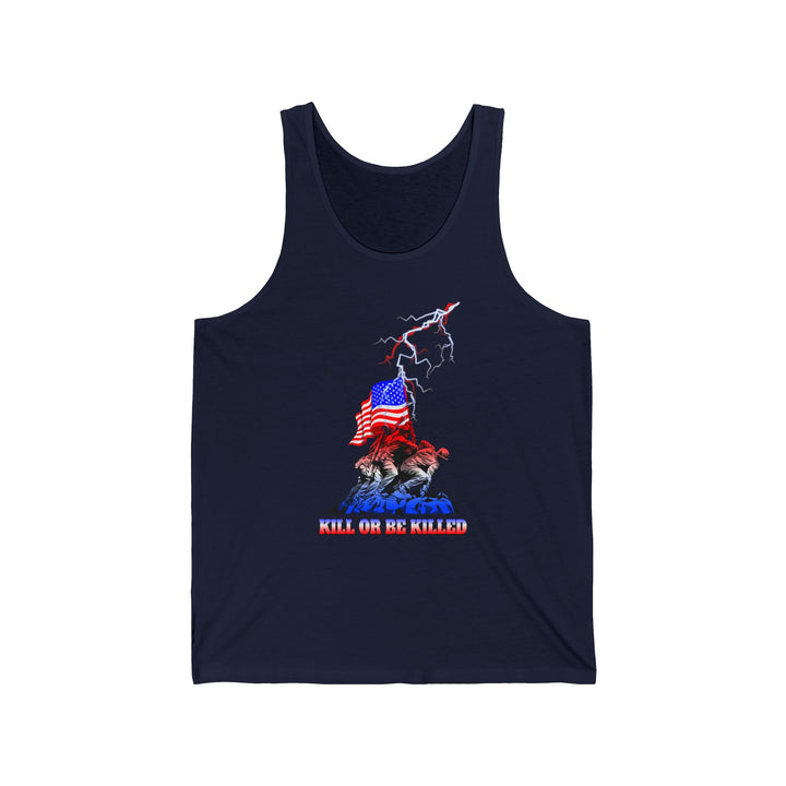 CG AMERICAN BAD ASS RED WHITE BLUE FADE /KILL OR BE KILLED