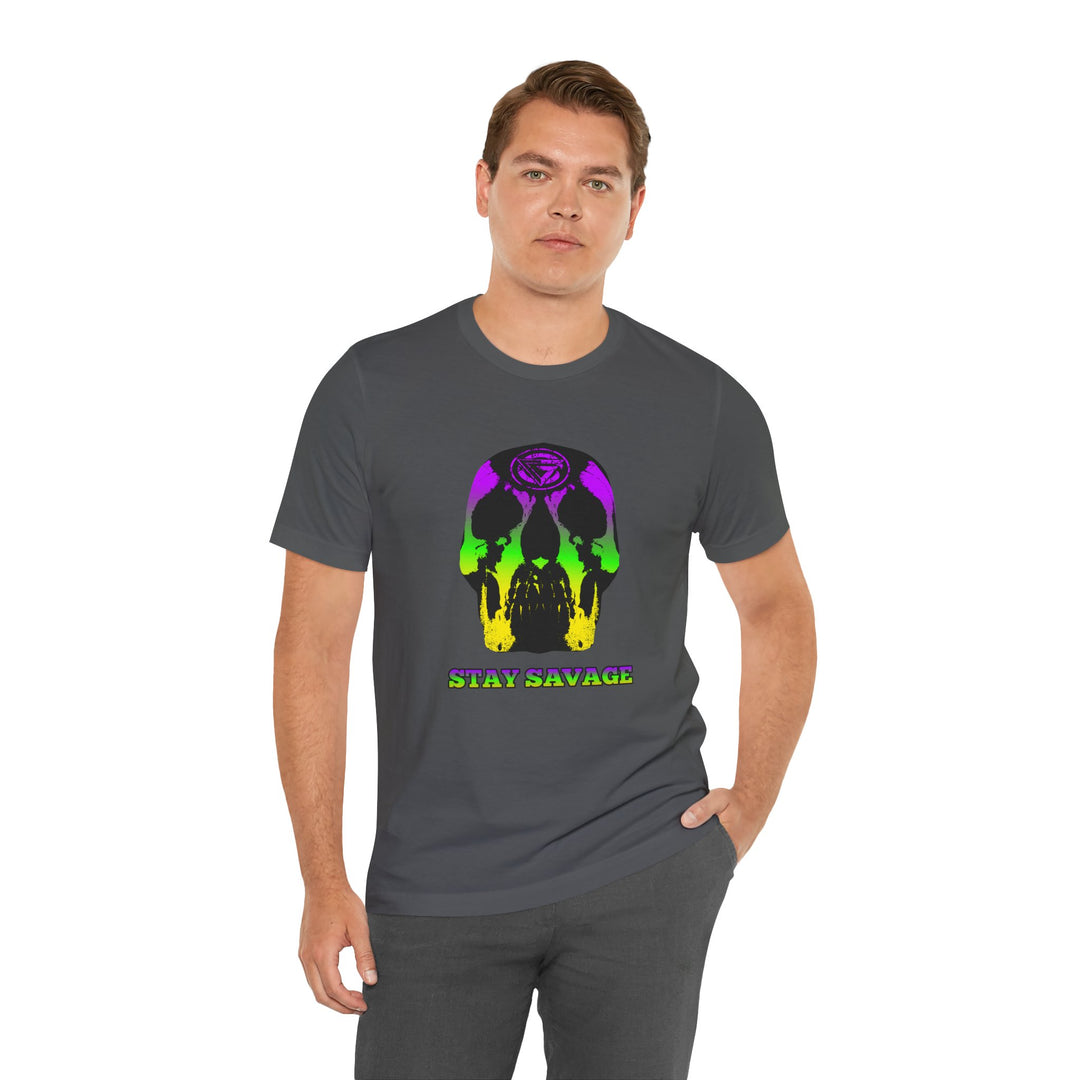 SKULLATOR YELLOW GREEN PURPLE /STAY SAVAGE