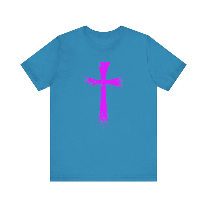 CG CRUSADER FAITH SHIRT BURPLE CROSS