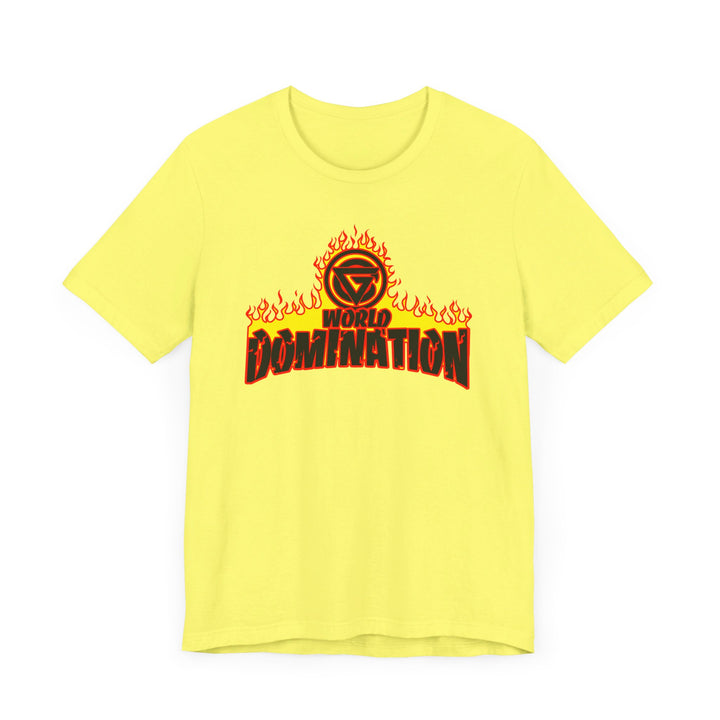 CG RED BLACK YELLOW WORLD DOMINATION
