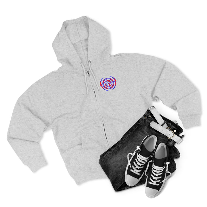 CG LION HEART RED WHITE BLUE /WELCOME TO THE JUNGLE ZIP UP