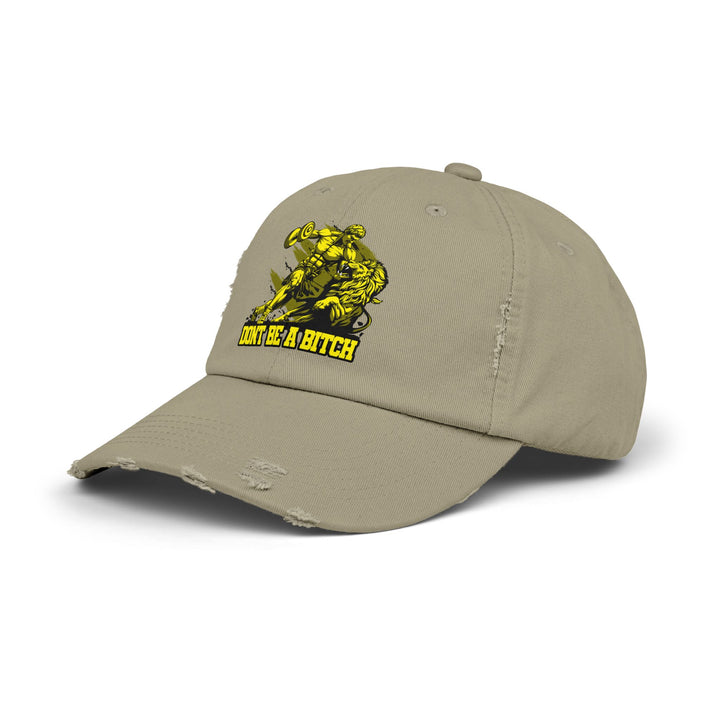 COLISEUM MAC VS LION YELLOW BLACK /DONT BE A BITCH CAP