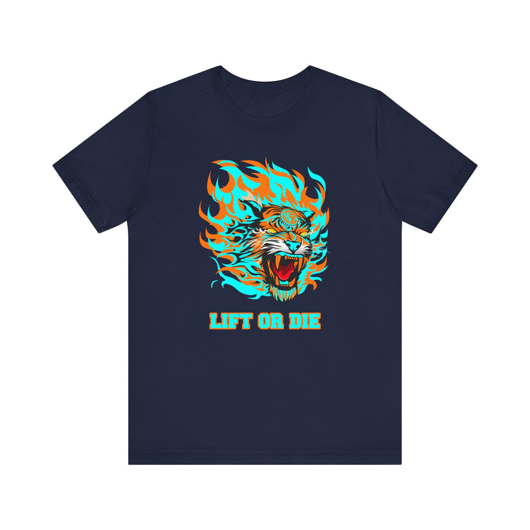 TIGER FLAME MIAMI AQUA ORANGE /LIFT OR DIE