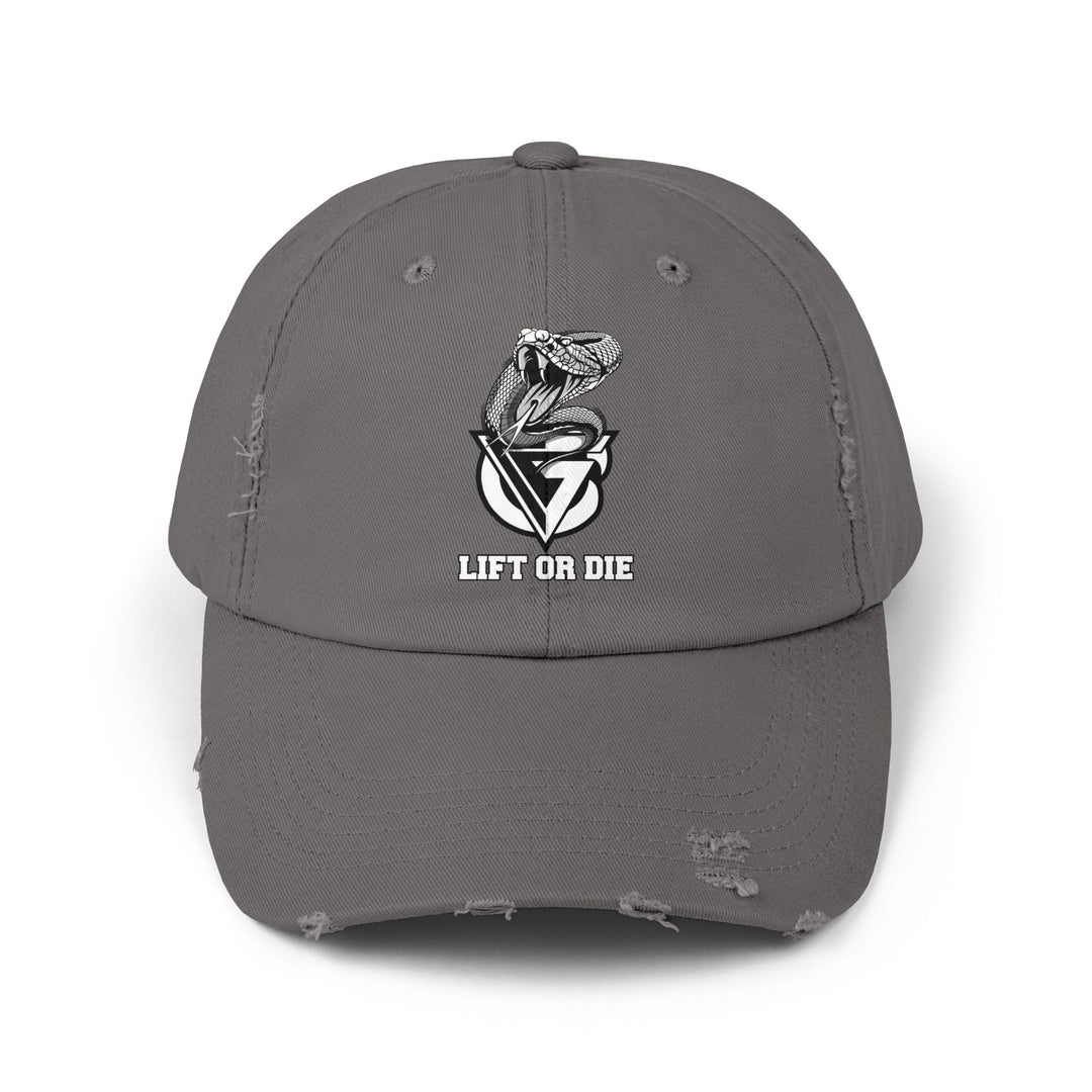 CG LOGO W/SNAKE LIFT OR DIE/CAP