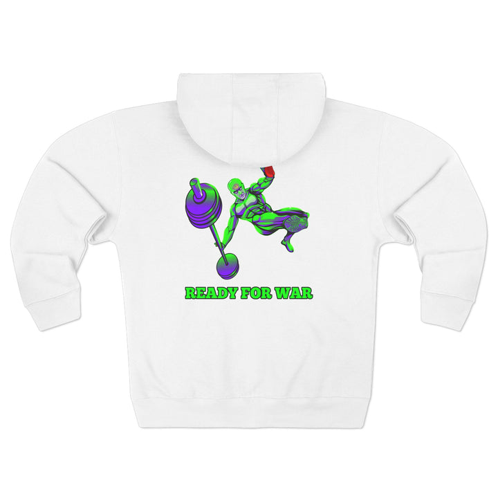 CG MAC JUMP PURPLE GREEN/READY FOR WAR ZIP UP